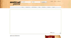 Desktop Screenshot of medievalfaires.com