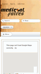 Mobile Screenshot of medievalfaires.com